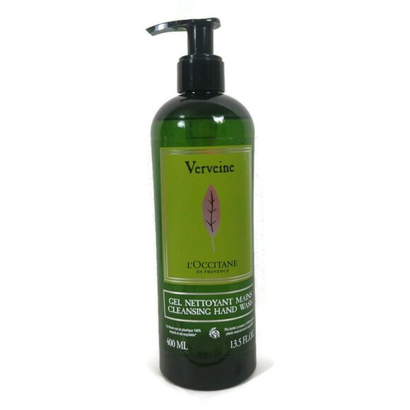L'Occitane Limited Edition Verbena Hand wash Gel 13.5 Oz/400 ML NEW